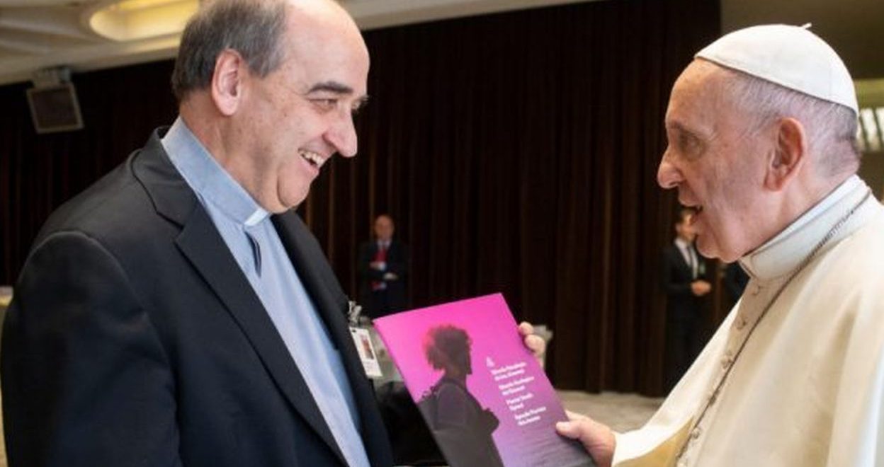 PEDRO AGUADO CON FRANCISCO